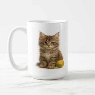 Pounce Pending – Maine Coon Kitten Coffee Mug