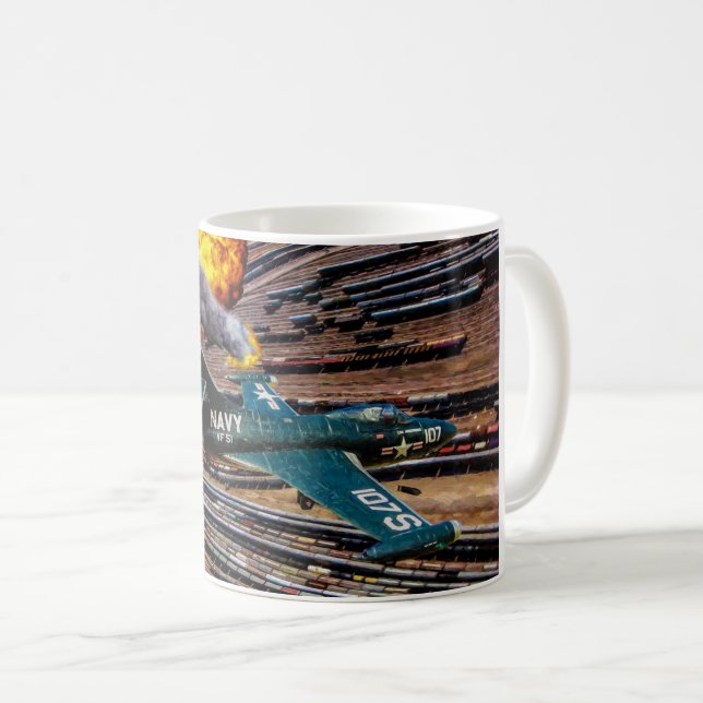 Pouncing Panther Korea Coffee Mug (Front Right)