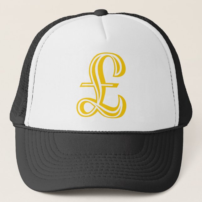 Pound Sign Trucker Hat (Front)