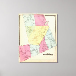 Poundridge, Town Canvas Print