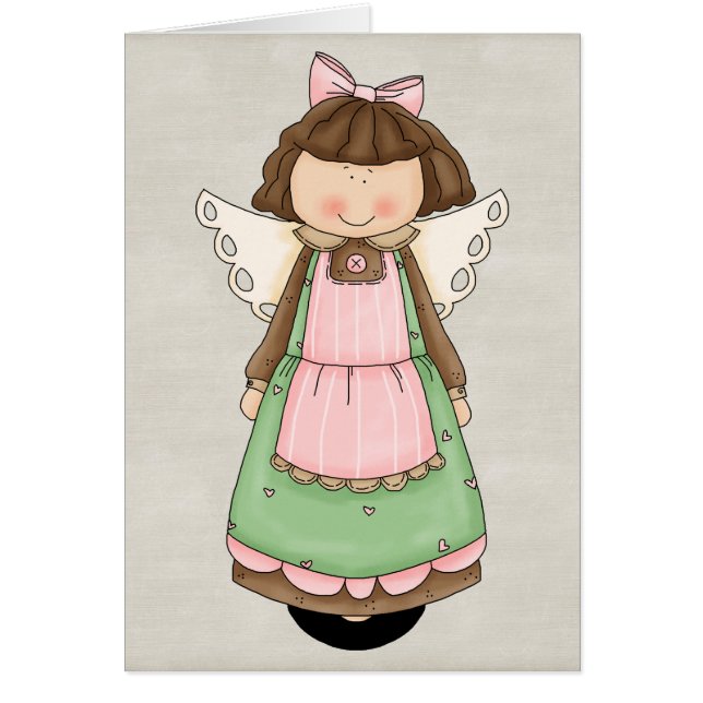 Poupée adorable d'ange de pays (Devant)