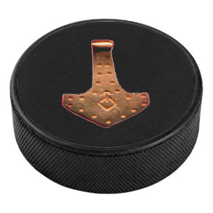 Poupée de hockey noir Cuivre Thor Hammer