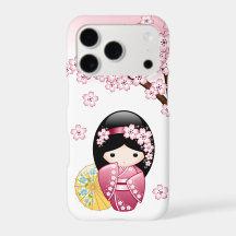 Poupée Kokeshi de printemps - Geisha japonaise mig
