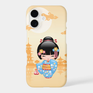 Poupée Maiko Kokeshi Mignonne Geisha Japonaise Jau