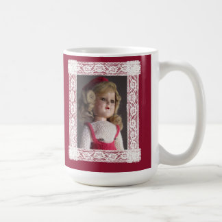 Poupée rouge Poupée Noël Mug