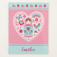 Poupée russe jolie rose Matryoshka
