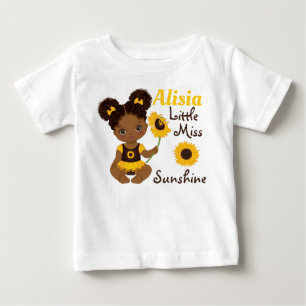 Pour Bébé Africaine Américaine Baby Girl avec T-shirt tourne