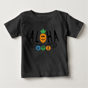 Pour Bébé Aloha Pineapple Design - T-shirt Baby Fine Jersey