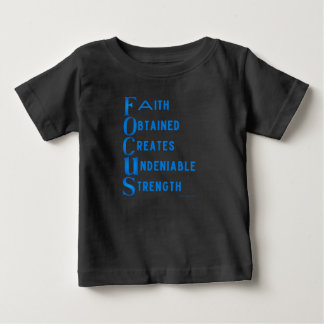 Pour Bébé Ammo Apparel USA Focus Acronyme Baby T-shirt