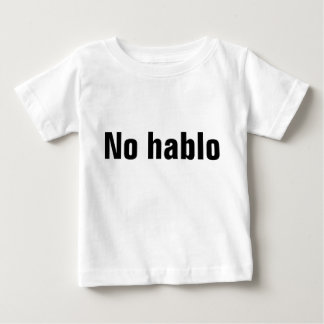 Pour Bébé Aucun T-shirt Hablo