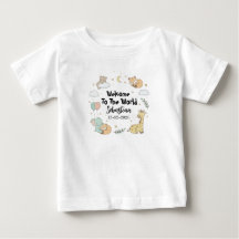 Bienvenue dans le monde Sebastian Baby T-Shirt
