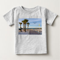 Chemin Pavé Vers Pensacola Beach T-shirt Toddler