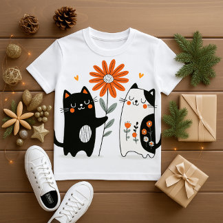 Pour Bébé conception de t-shirt d'amour de chat