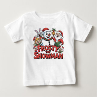 Pour Bébé conception de t-shirt frosty le bonhomme de neige