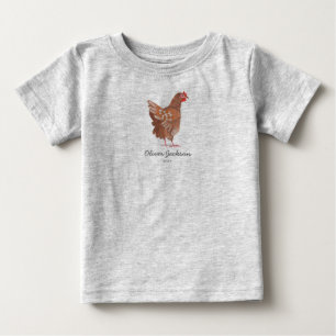 Pour Bébé Coq du Marché Fermier Petit Garçon T-shirt