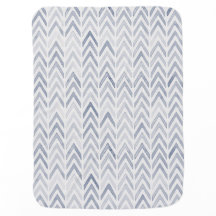 Couverture douce de chevron d'aquarelle dans des