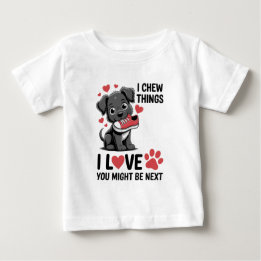 Pour Bébé Cute Dog Lover T-Shirt
