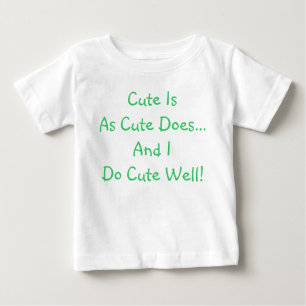 Pour Bébé Drôle Mignonne Est Aussi Mignonne Que Le T-shirt B