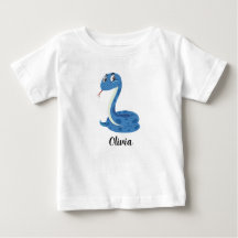 Enfants personnalisés serpents Filles Baby T-shirt