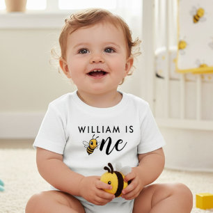 Pour Bébé Fête d'anniversaire 1er Jour d'abeilles T-shirt bé