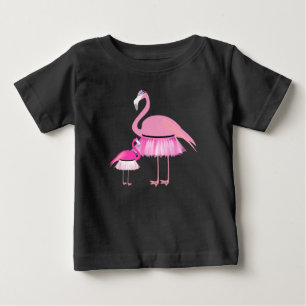 Pour Bébé Flamant rose rose - Baby Fine Jersey T-shirt 