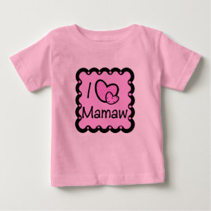 Pour Bébé J'aime le T-shirt mignon de Mamaw