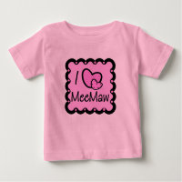 J'aime le T-shirt mignon de MeeMaw