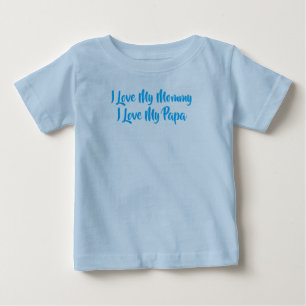 Pour Bébé J'aime ma famille Toddler T-shirt