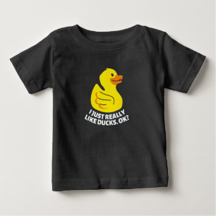 Pour Bébé J'Aime Vraiment Les T-Shirt De Canards