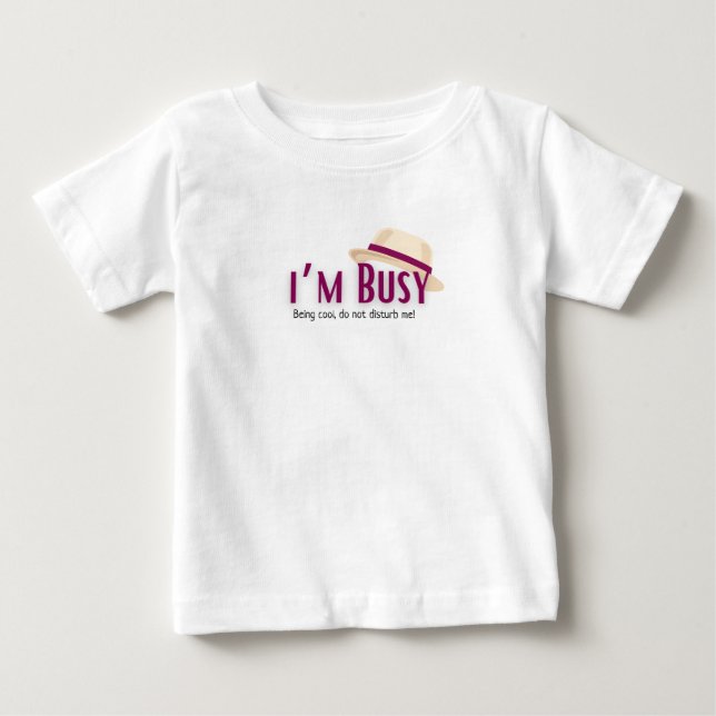 Pour Bébé Je suis cool comme un t-shirt pops (Devant)