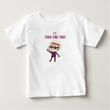 Je suis cool comme un t-shirt pops