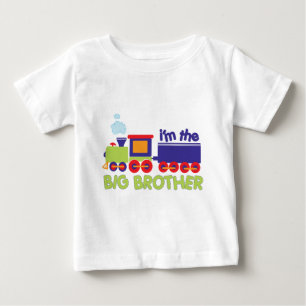 Pour Bébé Je suis le T-shirt Big Brother Train