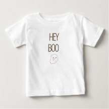 Joli Hey Boo Ghost Baby Top T-Shirt Halloween