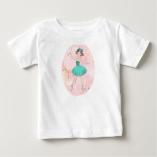Pour Bébé Joli T-Shirt de ballerine dansante