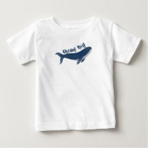 Joli T-shirt "Dream Big" Whale Baby