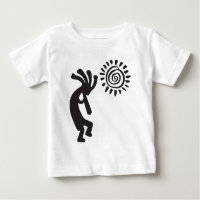 Jouer Flute au T-shirt Sun Kokopelli