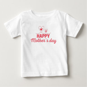 Pour Bébé Joyeux T-shirt de la Fête des Mères