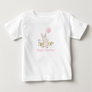 Pour Bébé Joyeux T-shirt filles lapin de Pâques