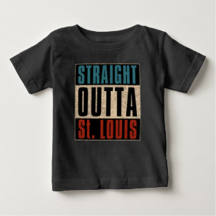 Pour Bébé Juste en face St. Louis Missouri MO T-Shirt