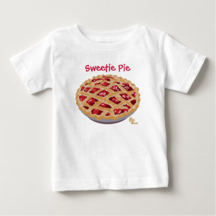 Pour Bébé Le T-shirt de l'enfant de tarte de bonbon