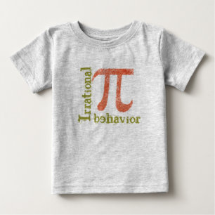 Pour Bébé Le T-shirt du nourrisson irrationnel de
