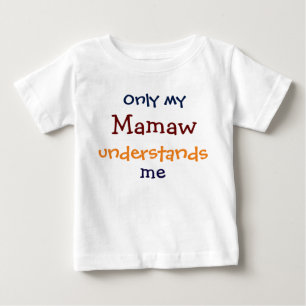 Pour Bébé Ma maman seule comprend le T-shirt de mon enfant