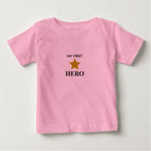 Mon T-Shirt Mon Premier Héros – Fête des Pères Sen