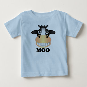 Pour Bébé Moo - Baby Fine Jersey T-shirt 