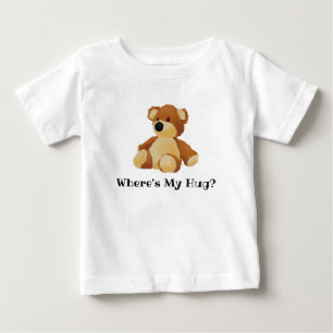 Pour Bébé Où est mon T-shirt Teddy Hug