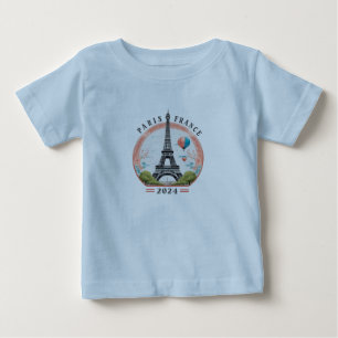 Pour Bébé Paris France 2024 T-shirt bébé, Paris France 2024