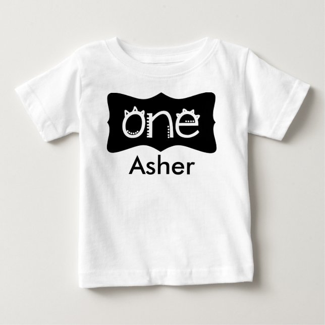 Pour Bébé Premier T-shirt d'anniversaire (Devant)