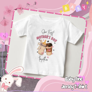 Pour Bébé Premier T-Shirt de la Fête des Mères 2026/Tenue ro
