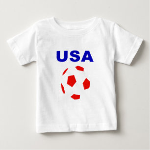 Pour Bébé rétro T-shirt du football des Etats-Unis