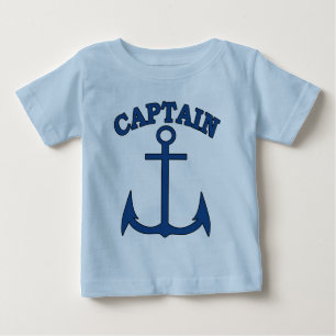 Pour Bébé Sailor Capitaine Ancre Bleue Baby Boy T-shirt